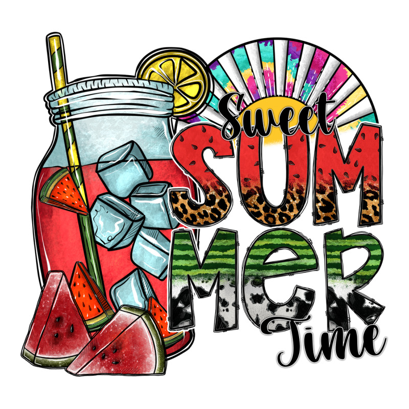 Sweet Summer Time Zipper Hoodie by SublimationCraftShop | Teevron