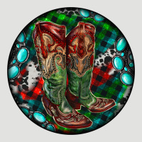 Christmas Cowboy Boots Classic Tee | Teevron