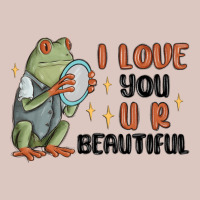 I Love You U R Beautiful Frog Premium Hoodie | Teevron