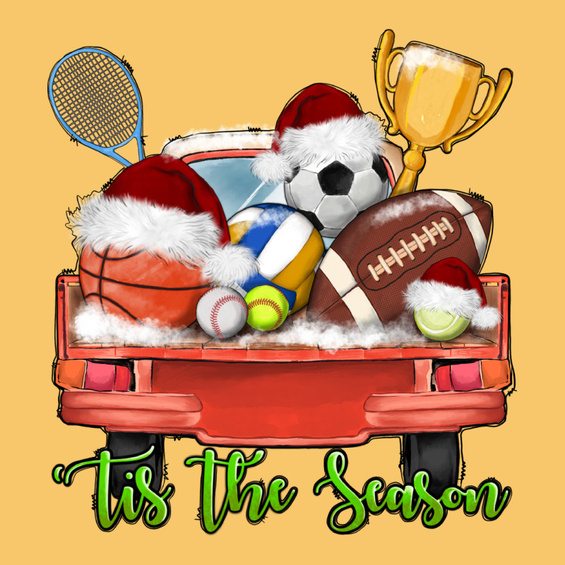Tis The Season Sports Truck Christmas Vintage Hoodie by AdoDesignShop | Teevron