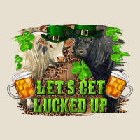 Lets Get Lucked Up Charolais And Black Angus Bull Urban Heavy Tee | Teevron