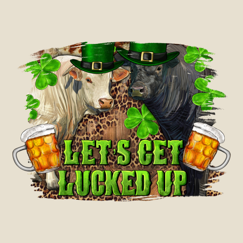 Lets Get Lucked Up Charolais And Black Angus Bull Urban Heavy Tee by RanaPortraitStore | Teevron