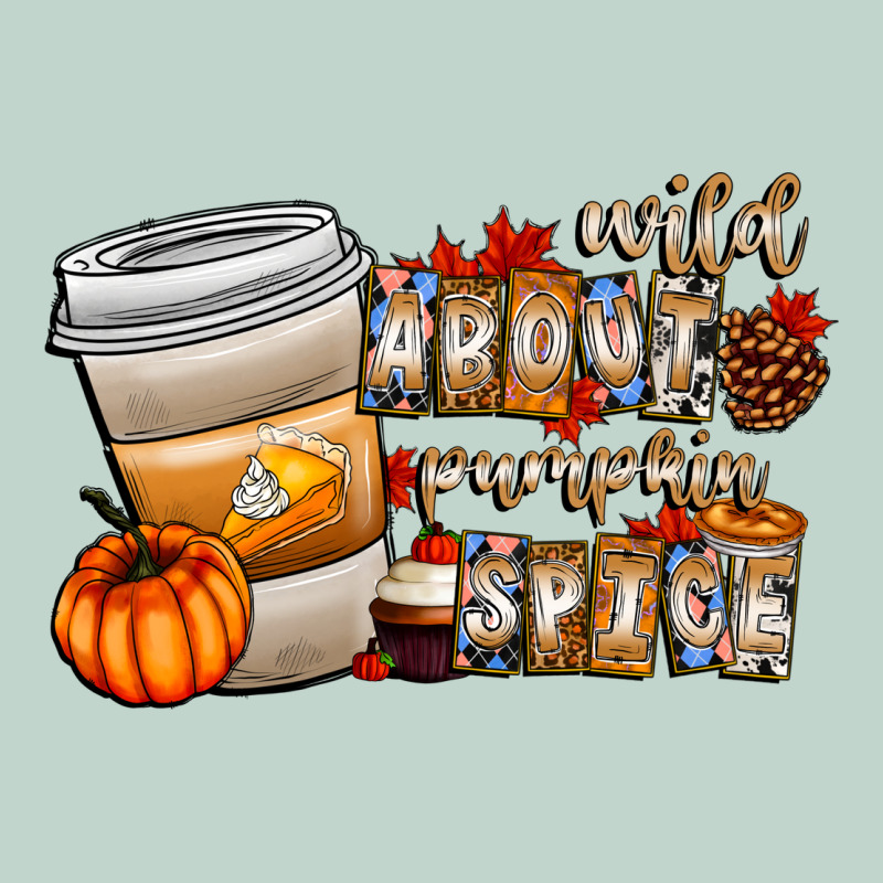 Wild About Pumpkin Spice Zipper Hoodie by CowhideDigitalArt | Teevron