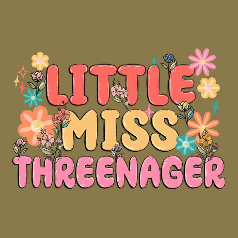 Little Miss Threenager Premium Hoodie by MaliasSmallBusiness | Teevron