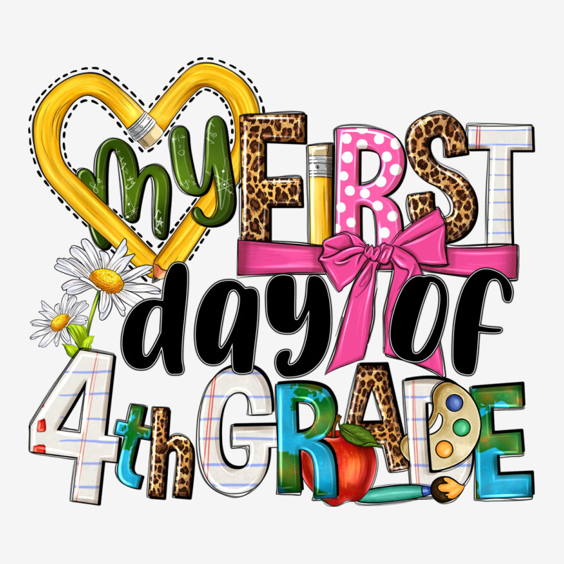 My First Day Of 4th Grade Urban Hoodie by NancyCooperArtShop | Teevron