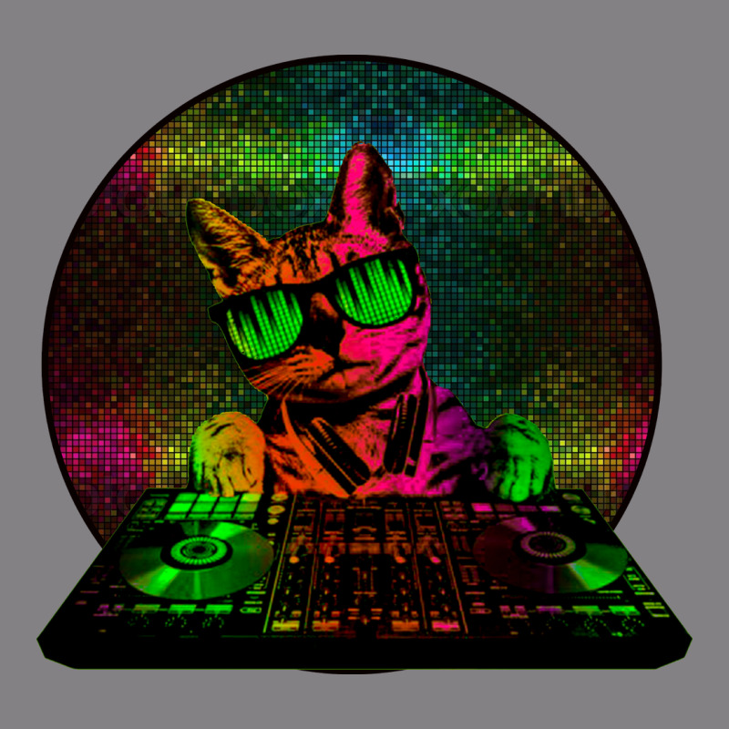 House Cat (rainbow Dj Kitty) Heavyweight Hoodie by Bettercallsaul | Teevron