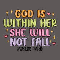 God Is Within Her She Will Not Fall Premium Hoodie | Teevron