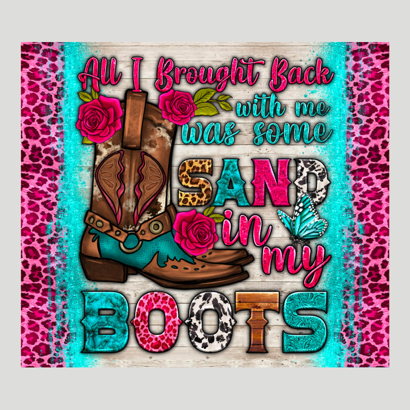 All I Brought Back With Me Was Some Sand In My Boots Tumbler Zipper Hoodie by HRA Design Shop | Teevron