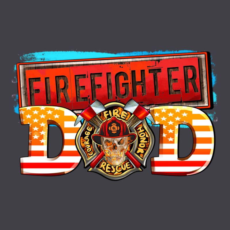 Firefighter Dad Heavyweight Hoodie by AdoDesignShop | Teevron