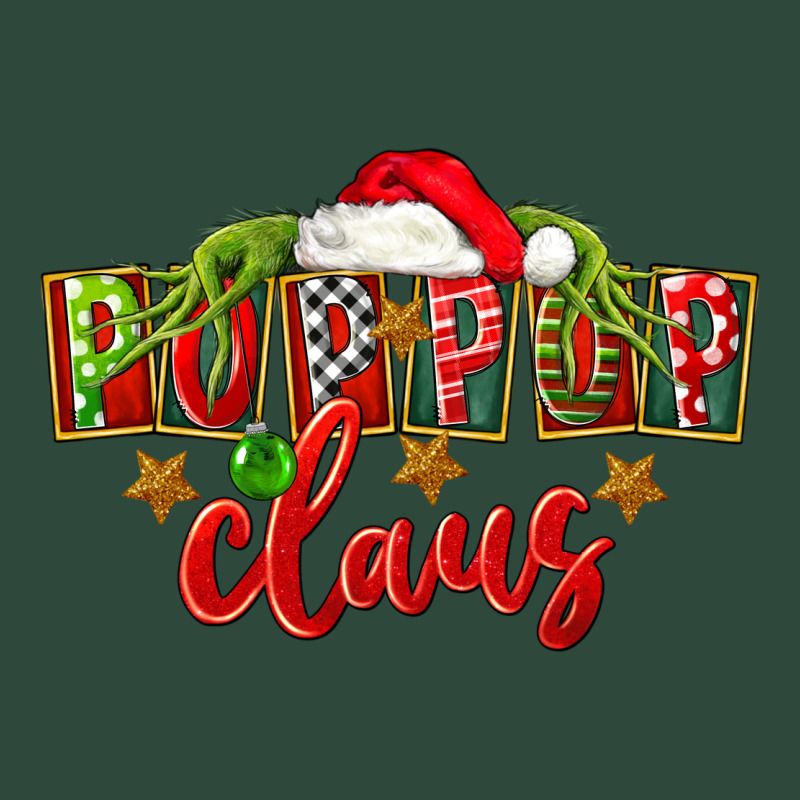 Christmas Pop Pop Claus Zipper Hoodie by FaDigitalArtStudio | Teevron