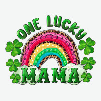 St Patricks Day One Lucky Mama Urban Heavy Tee | Teevron