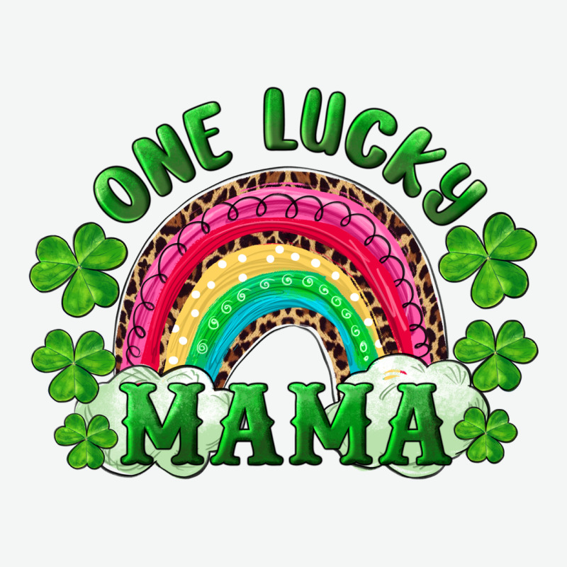 St Patricks Day One Lucky Mama Urban Heavy Tee by RanaPortraitStore | Teevron