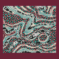 Pink And Turquoise Cowhide And Leopard Long Sleeve Tee | Teevron