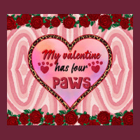 My Valentine Has Four Paws Long Sleeve Tee | Teevron