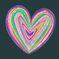 Valentine's Day Colorful Heart Premium Hoodie | Teevron