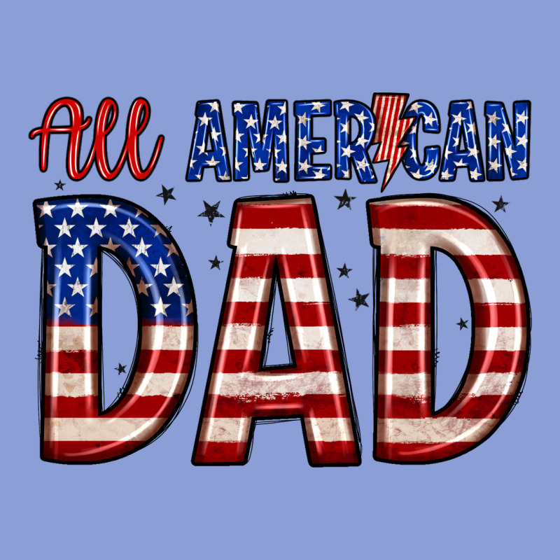All American Dad Long Sleeve Tee by Zillion Design Studio | Teevron