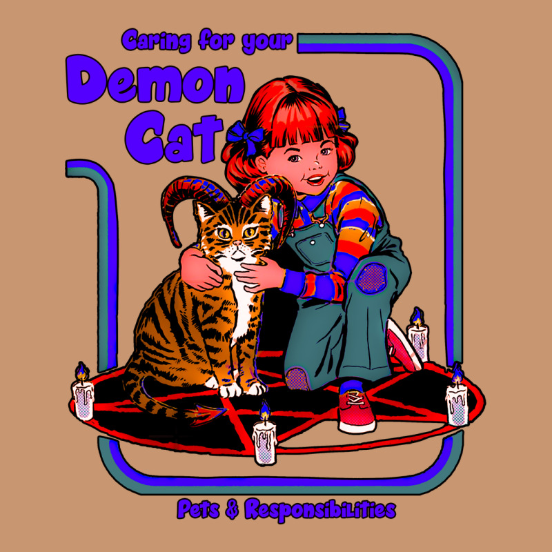 Caring For Your Demon Cat Tshirt Heavyweight Hoodie by Bettercallsaul | Teevron