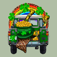 St Patricks Day Truck With Pot Of Gold Horseshoe A Urban Heavy Tee | Teevron