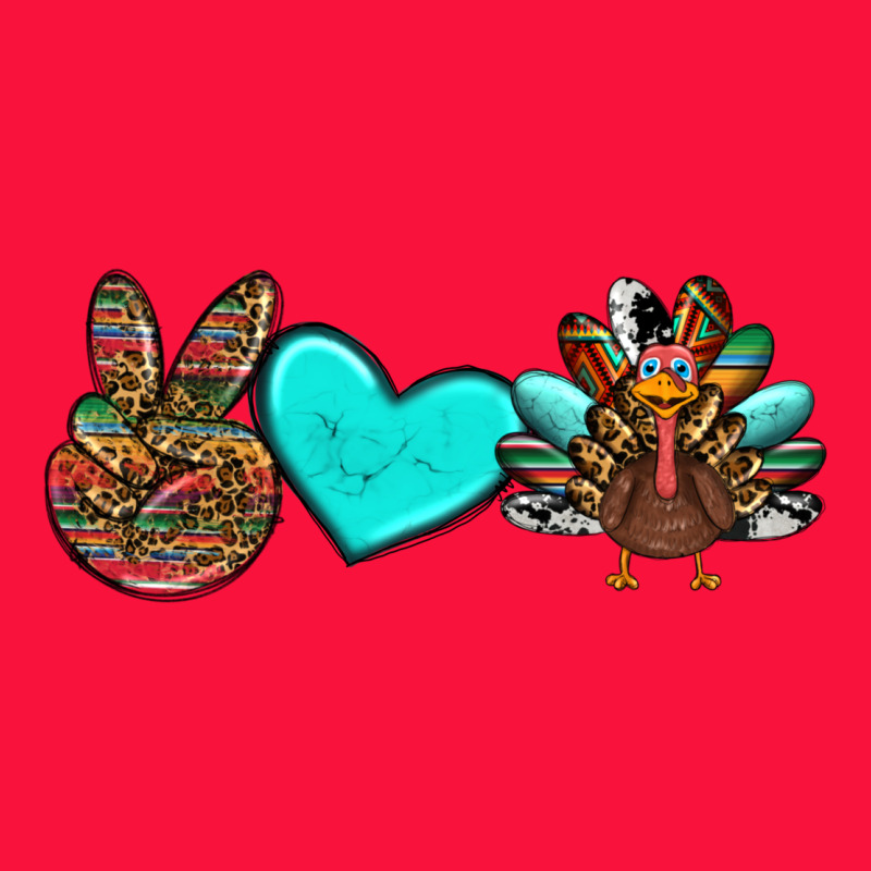 Peace Love Thanksgiving Turkey Classic Tee by RanaPortraitStore | Teevron