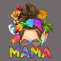 Messy Bun Mama Summer Urban Heavy Tee | Teevron