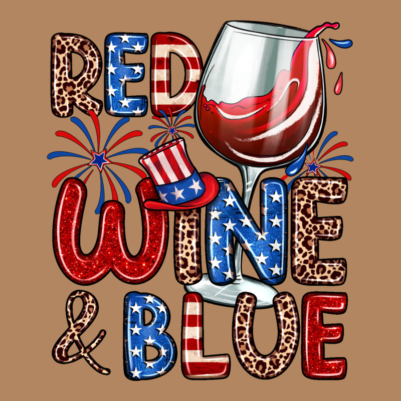 Red Wine And Blue Long Sleeve Tee by Zillion Design Studio | Teevron