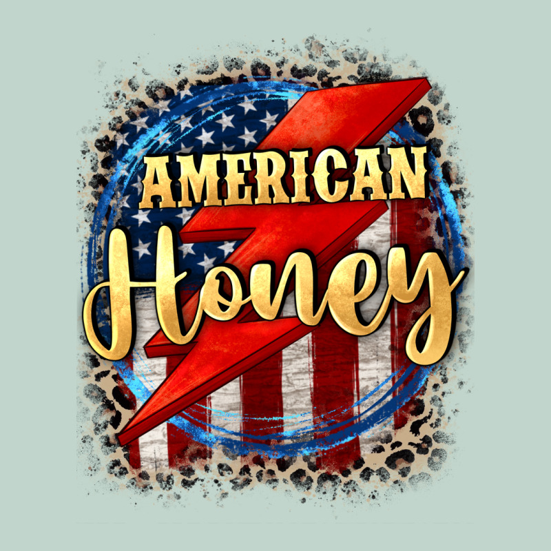 American Honey 4th Of July Zipper Hoodie by CowGirlArtShop | Teevron