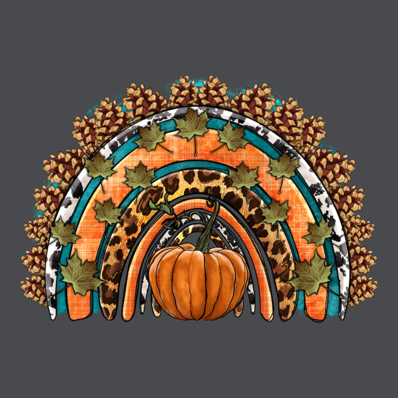 Fall Pumpkin Rainbow Zipper Hoodie by HRA Design Shop | Teevron