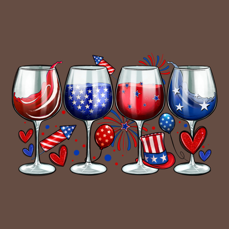 American Wine Glasses Long Sleeve Tee by Zillion Design Studio | Teevron