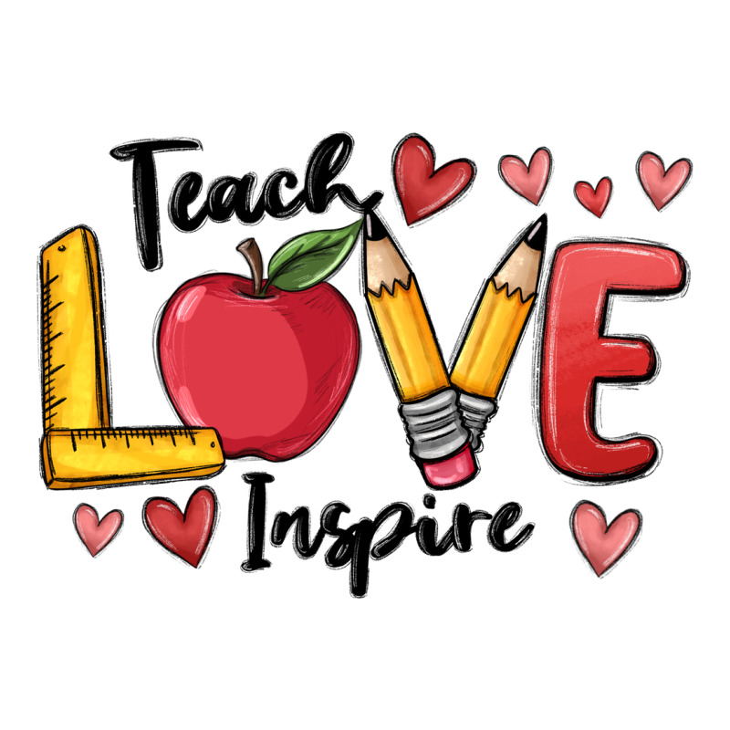 Teach Love Inspire Premium Hoodie by MaliasSmallBusiness | Teevron
