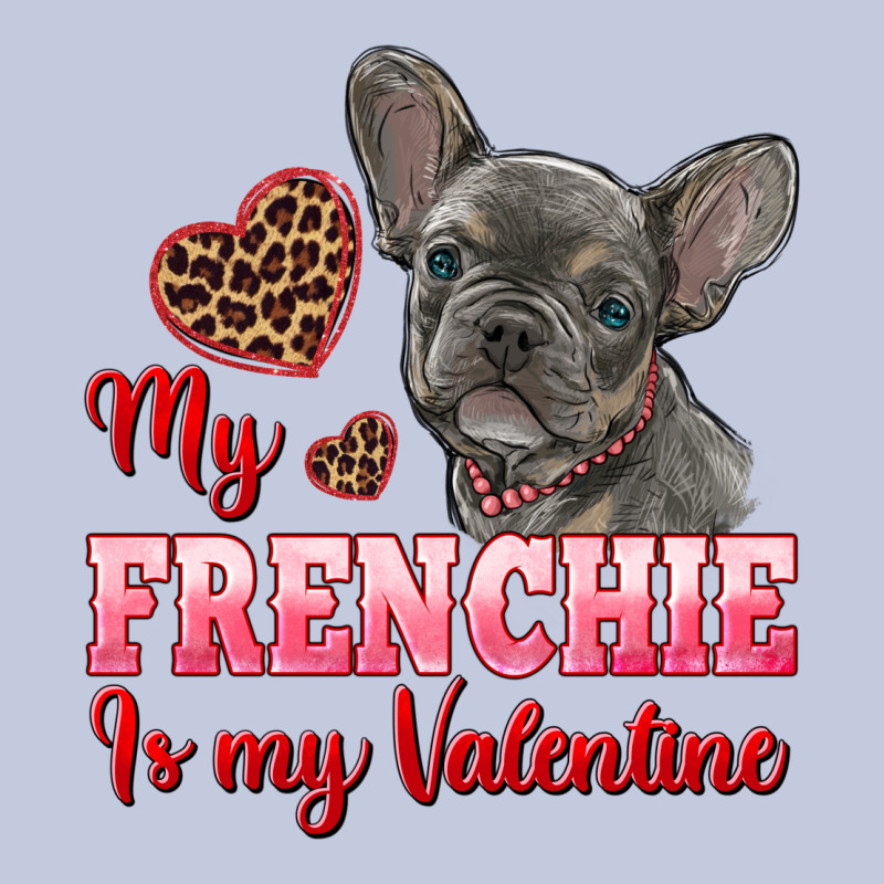 My Frenchie Is My Valentine Long Sleeve Tee by RanaPortraitStore | Teevron