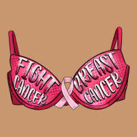 Fight Cancer Breast Cancer Bra Heavyweight Hoodie | Teevron