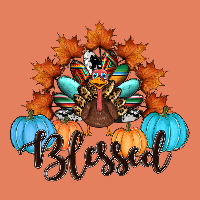 Thanksgiving Turkey Pumpkin Blessed Classic Tee by RanaPortraitStore | Teevron