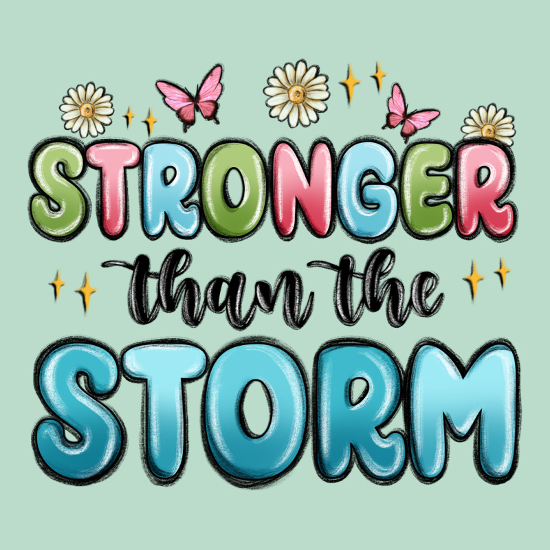 Stronger Than The Storm Premium Hoodie by MaliasSmallBusiness | Teevron