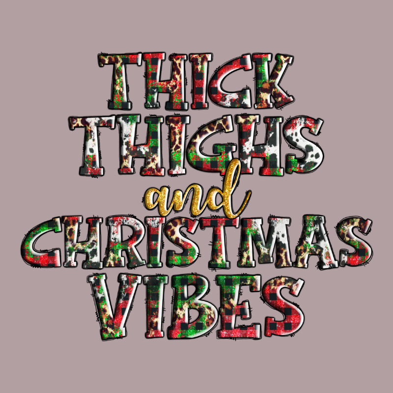 Thick Thighs And Christmas Vibes Vintage Hoodie by AdoDesignShop | Teevron