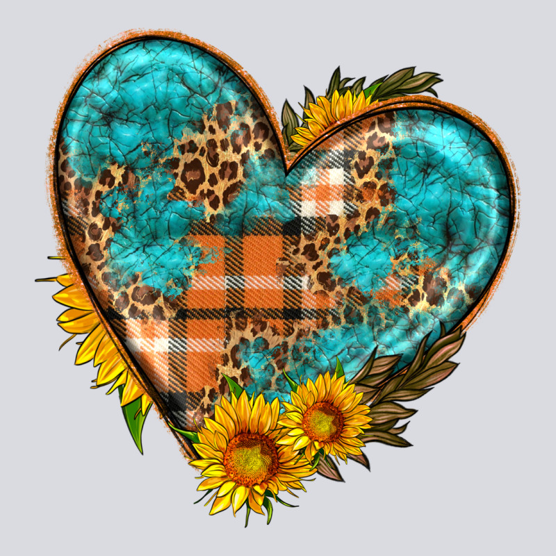 Fall Pattern Heart With Sunflower Zipper Hoodie by HRA Design Shop | Teevron