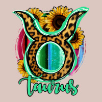 Taurus Zodiac Sign Sunflower Leopard Serape Premium Hoodie | Teevron