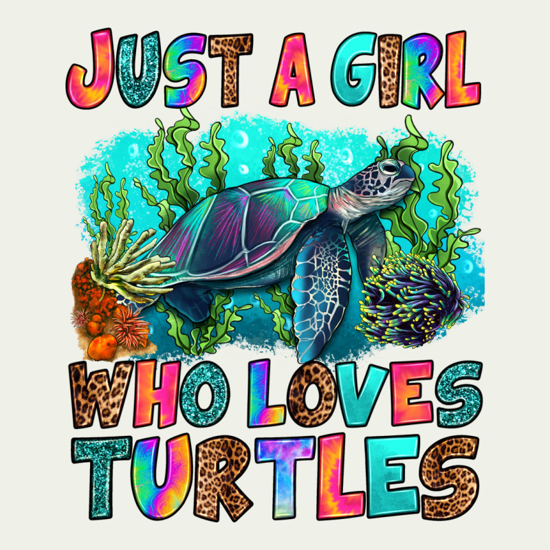 Just A Girl Who Loves Turtles Urban Heavy Tee by RanaPortraitStore | Teevron