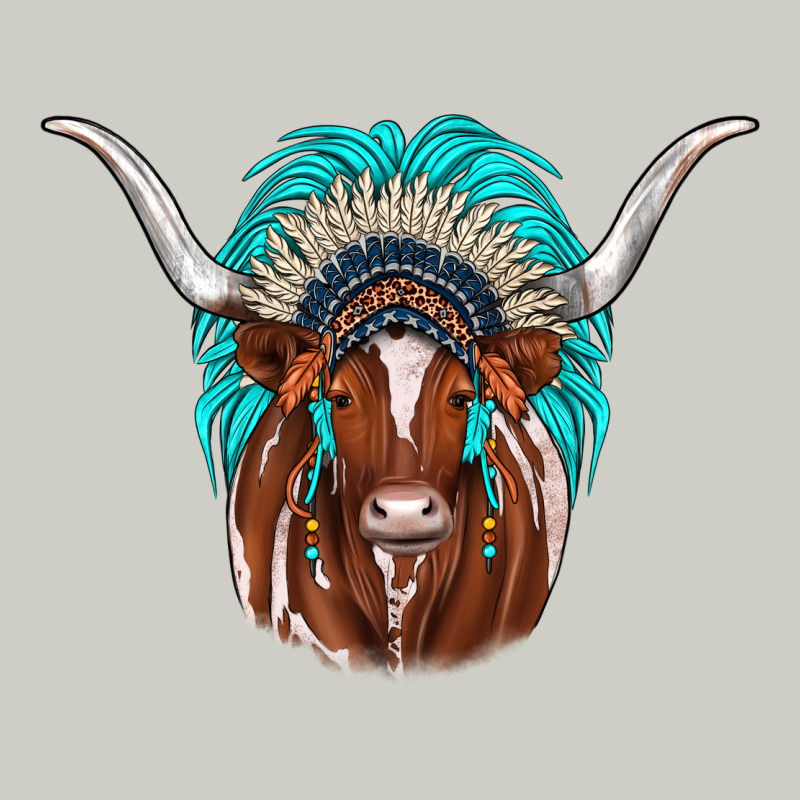 Texas Longhorn Indian Headdress Heavyweight Hoodie by JahusDesignShop | Teevron