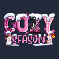 Pink Cozy Season With Snowman Ado Premium Sweatshirt | Teevron