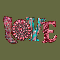 Valentine's Day Love With Boots And Gemstone Long Sleeve Tee | Teevron
