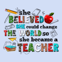 She Believed She Could Change The World So She Bec Urban Hoodie | Teevron
