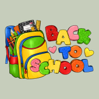 Back To School With School Bag Long Sleeve Tee | Teevron