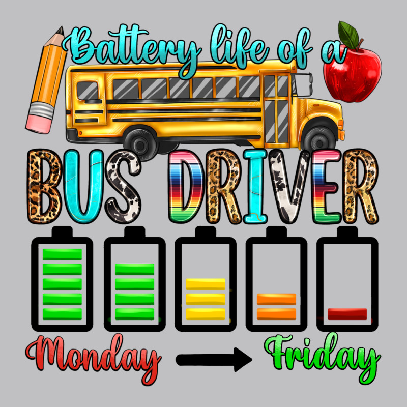 Battery Life Of A Bus Driver Long Sleeve Tee by texasbilliewilder | Teevron