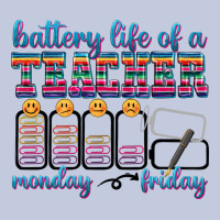 Battery Life Of A Teacher Long Sleeve Tee | Teevron