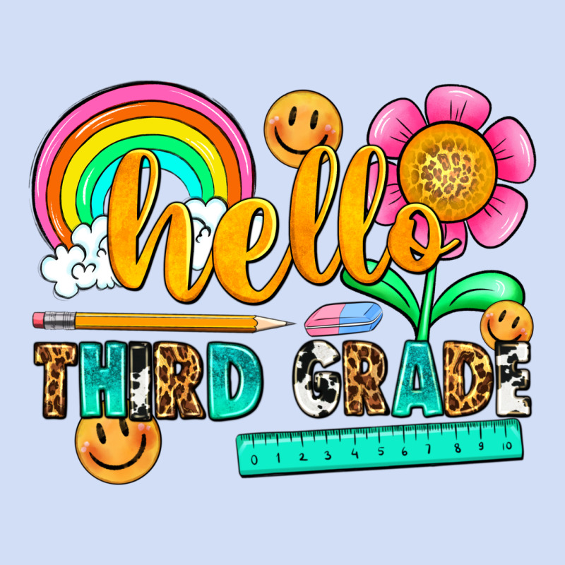 Hello Third Grade Urban Hoodie by NancyCooperArtShop | Teevron