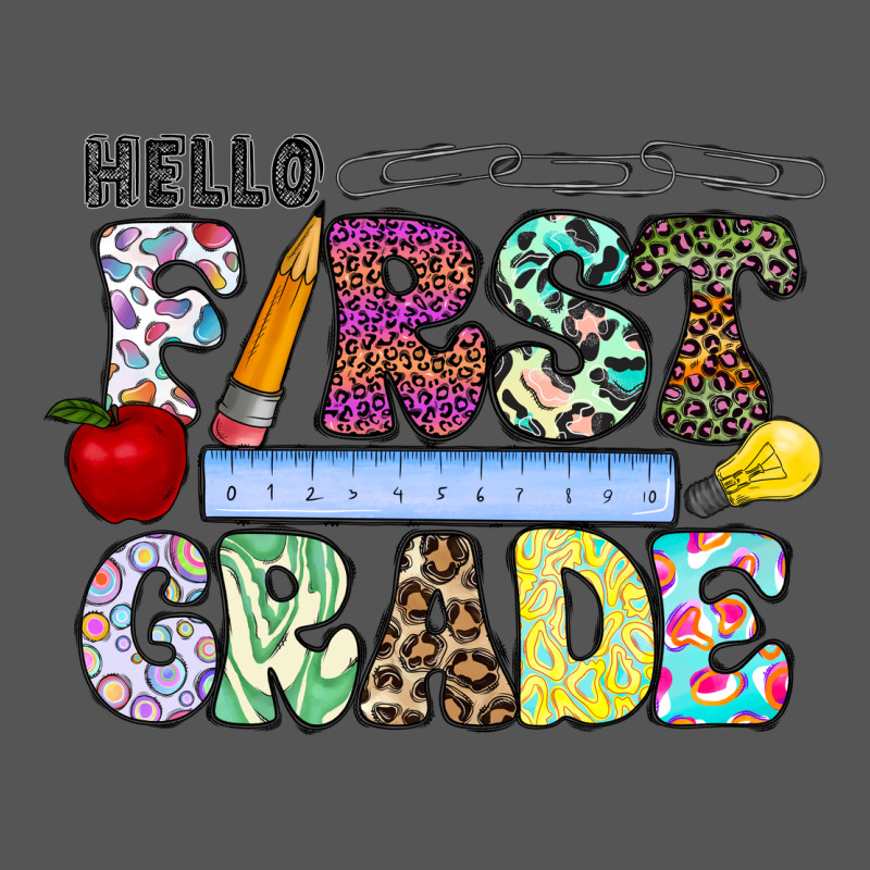 Hellofirstgrade Zipper Hoodie by CowhideDigitalArt | Teevron