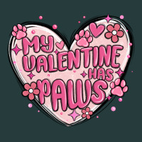 My Valentine Has Paws Premium Hoodie | Teevron