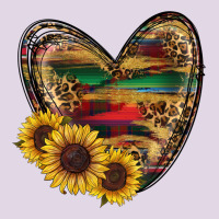 Western Sunflowers Heart Classic Tee | Teevron