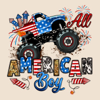 Fourth Of July Monster Truck All American Boy Urban Heavy Tee | Teevron