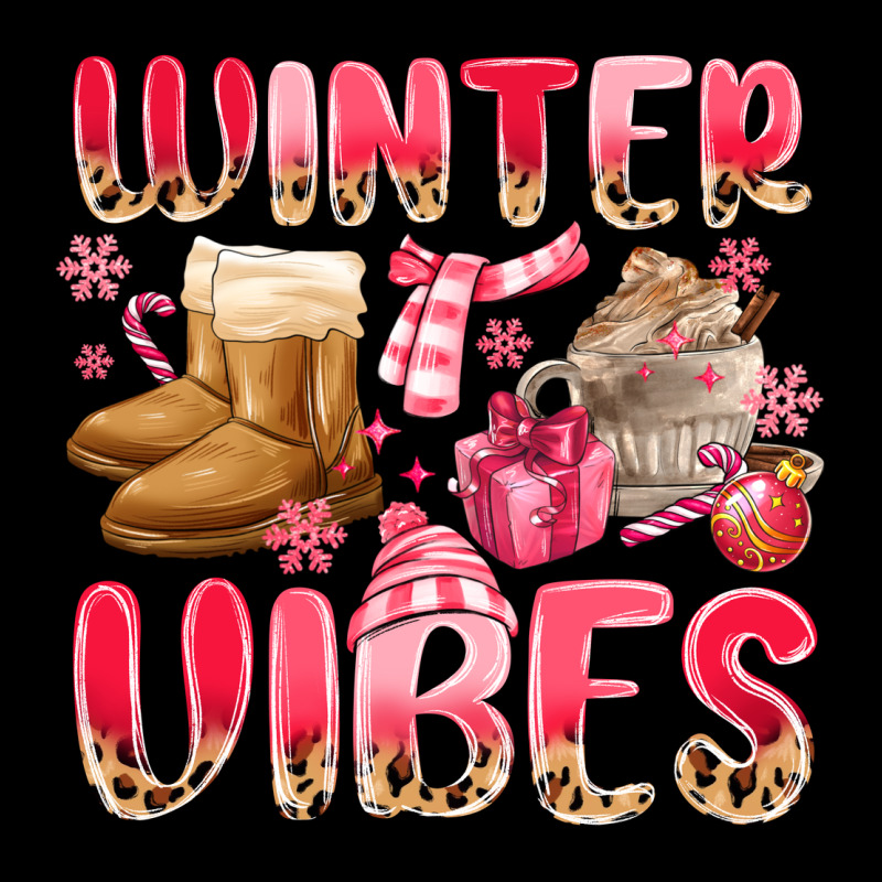 Pink Winter Vibes Urban Hoodie by MaliasSmallBusiness | Teevron